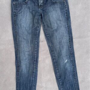 Frankie B. Classic Blue Straight Leg Jeans